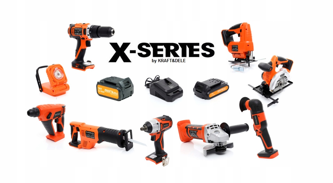 Klucz udarowy akumulatorowy 450Nm X-SERIES 18V KD1765 Rodzaj silnika silnik szczotkowy