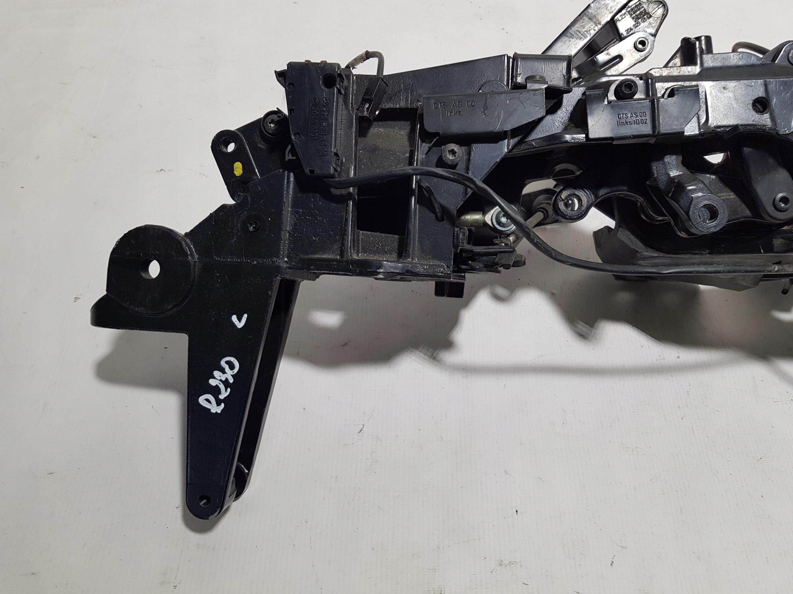 MERCEDES SL R230 W230 hinge bonnet roofs left