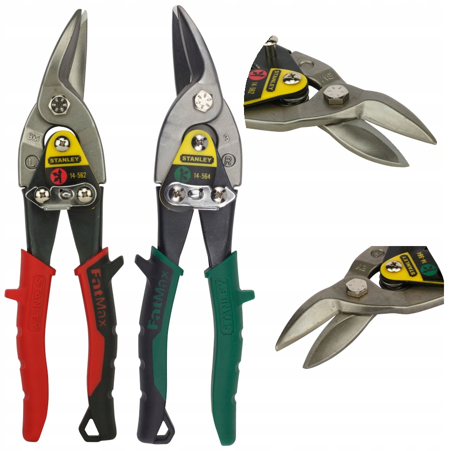 Stanley 14-562 Zestaw nożyc do blachy 2el 14-564