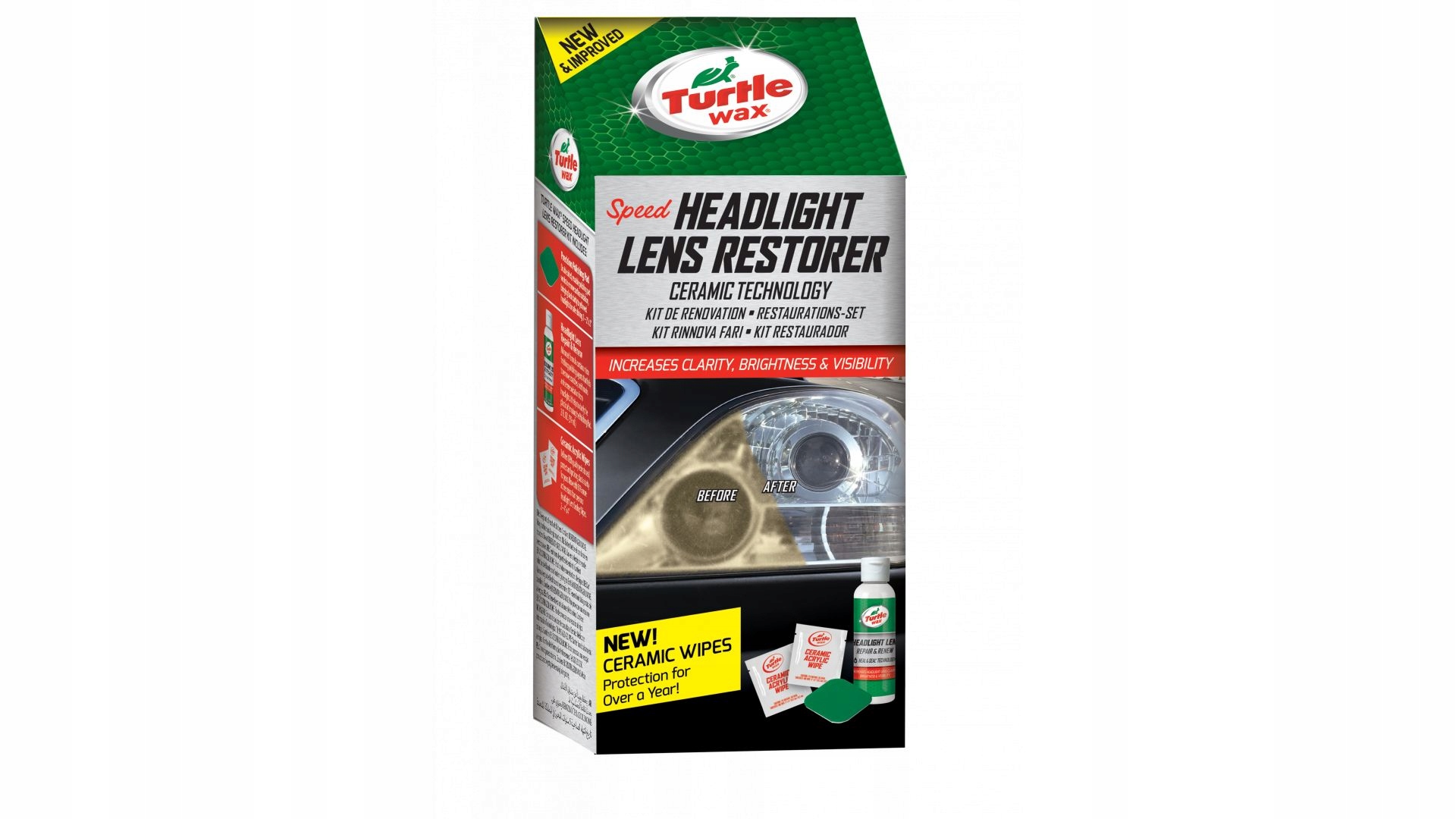 

Turtle Wax- Speed Headlight Restorer Zestaw