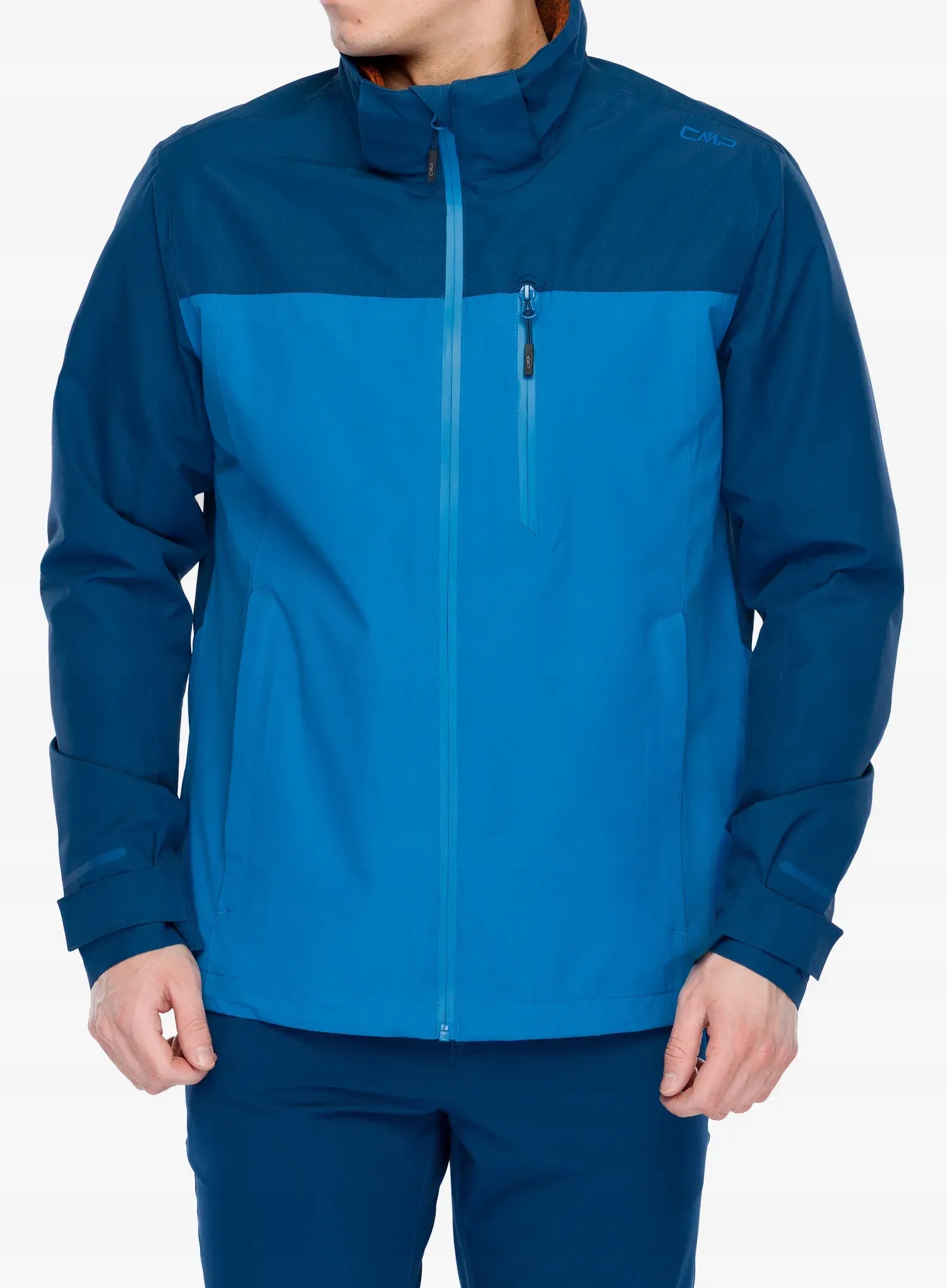 Pláštěnka Cmp Muse Jacket Fix Hood pacific/ocean 50 (L)