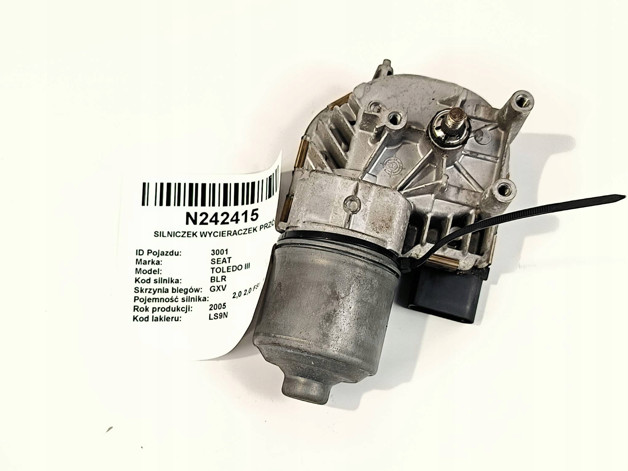 mini motor of wipers front 5P0955119A SEAT TOLEDO III