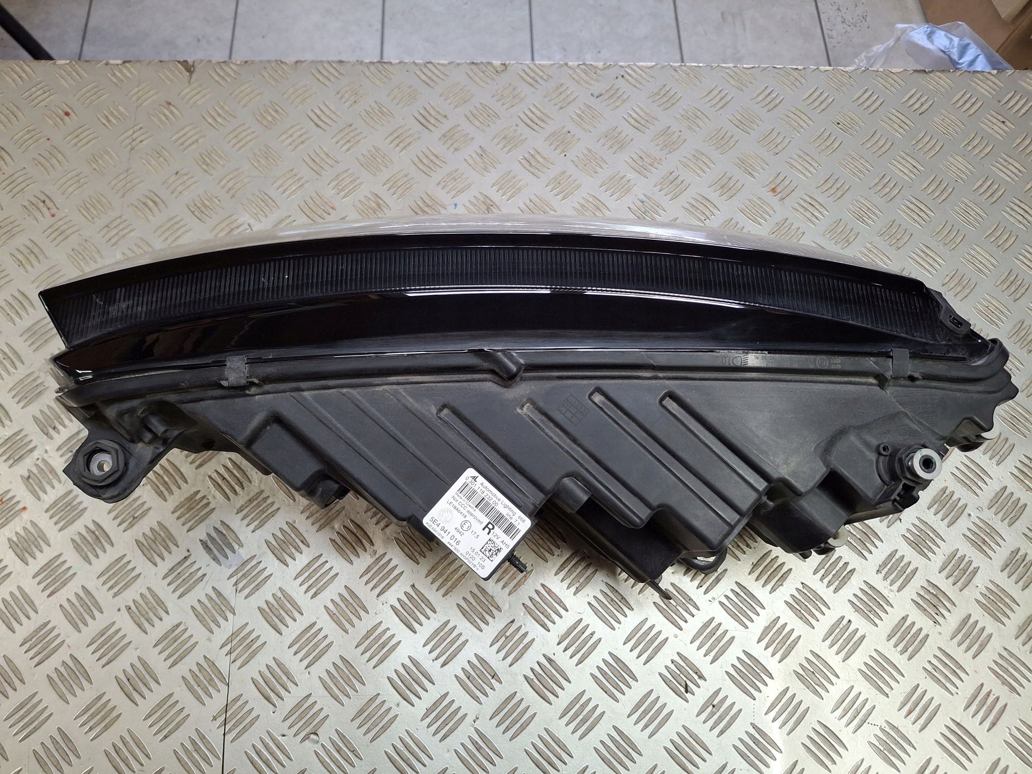 light right front FULL LED CRYSTAL SKODA OCTAVIA IV 2019R->
