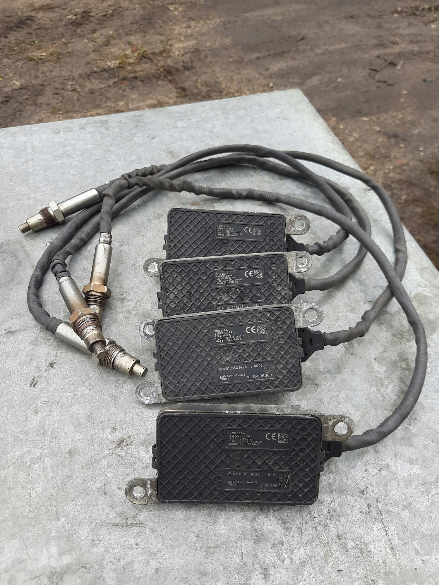 ДАТЧИК NOX ЗОНДА ЛЯМБДА MERCEDES АОР ACTROS A0101531428wk97329a