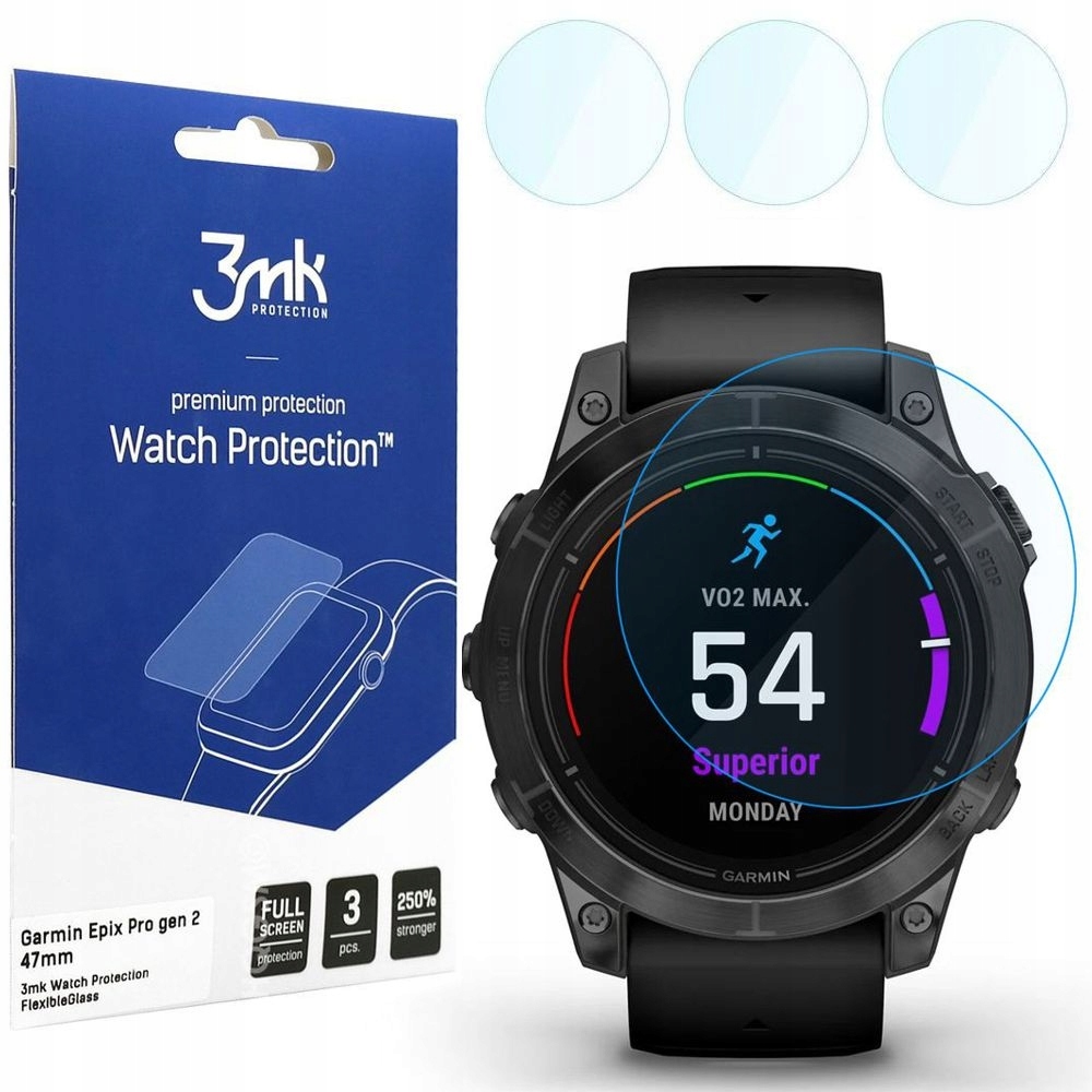 Szkło hybrydowe 3mk Watch Protection™ v. FlexibleGlass Lite na Pro