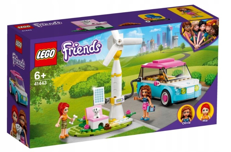 Lego 41443 Friends Oliviin elektrický automobil
