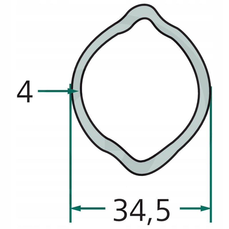 Weasler Rura profilowa 1,5m F21-FI, AW10S-AW21S, F238-F