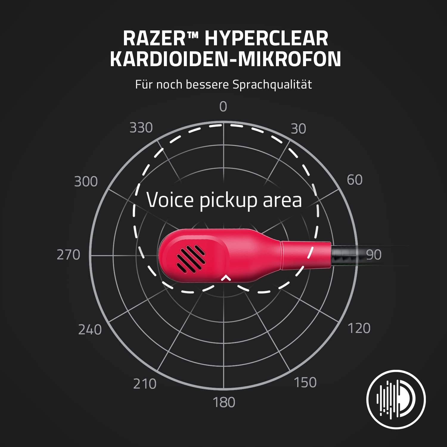 RAZER Kaira X Przewodowe Słuchawki Gamingowe Xbox Series X S Czerwone — miniatura 3