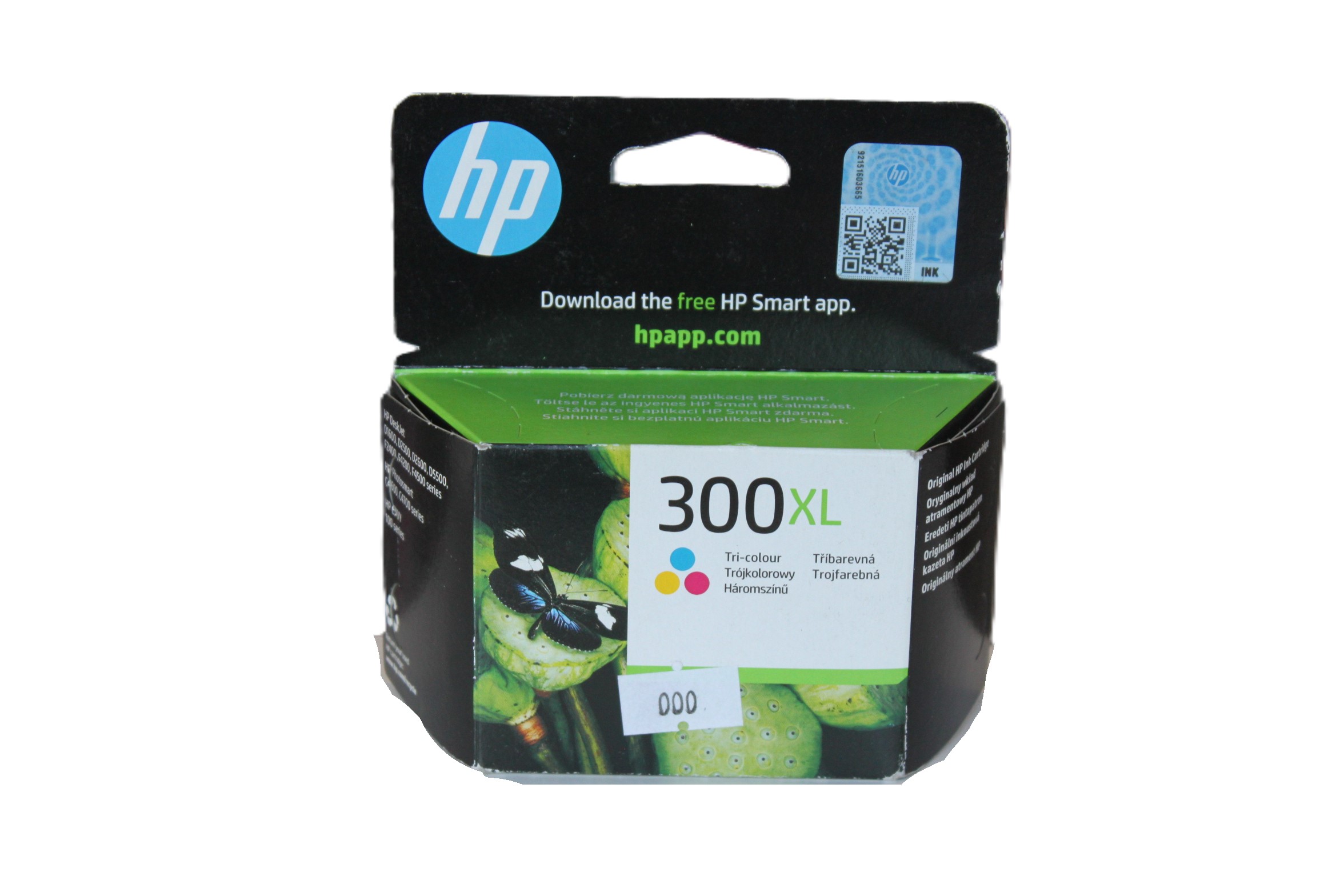 Hp 300XL CC644EE inkoust col 21-23 originál