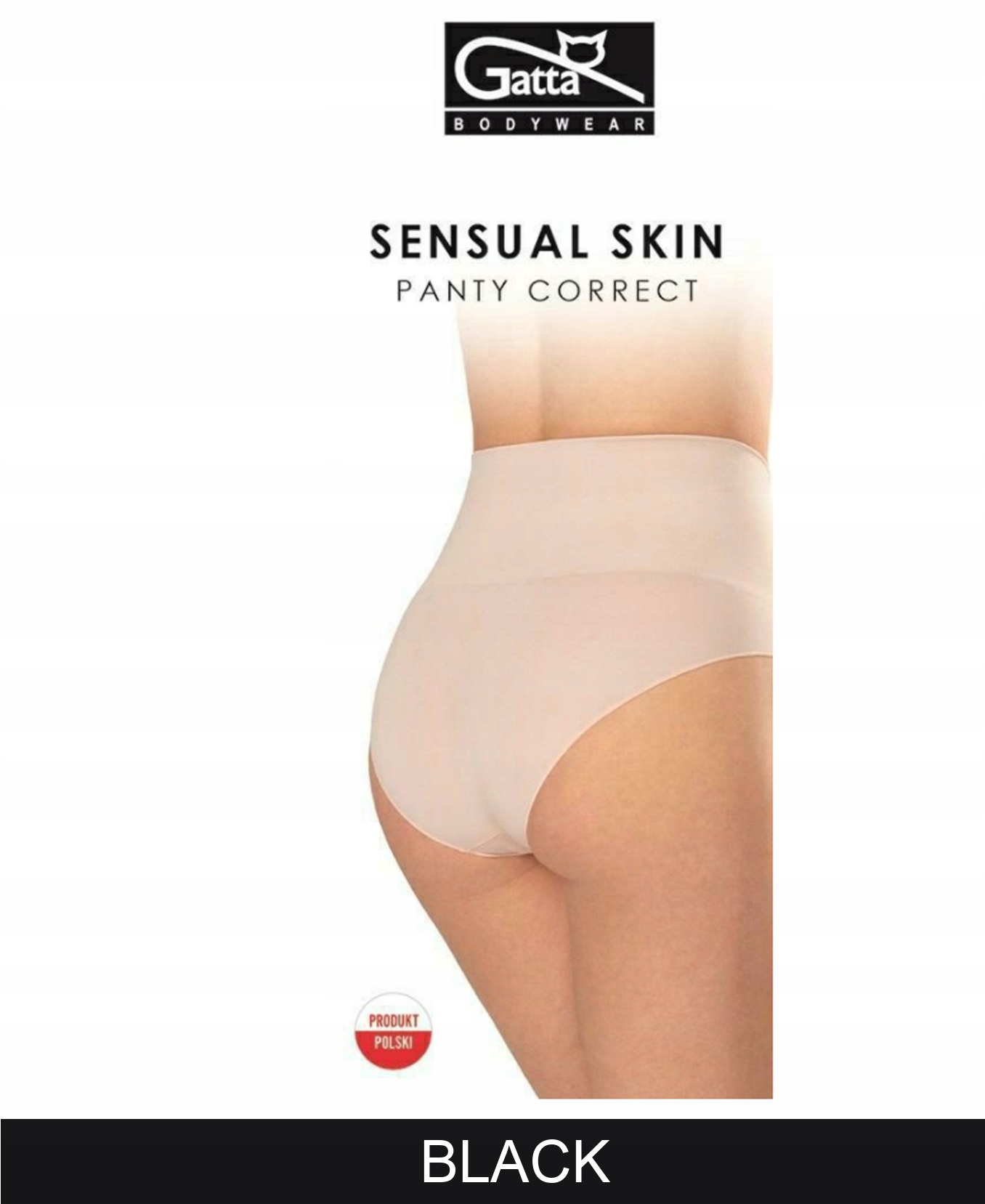 

Gatta Majtki Panty Correct Sensual Skin k.:Black