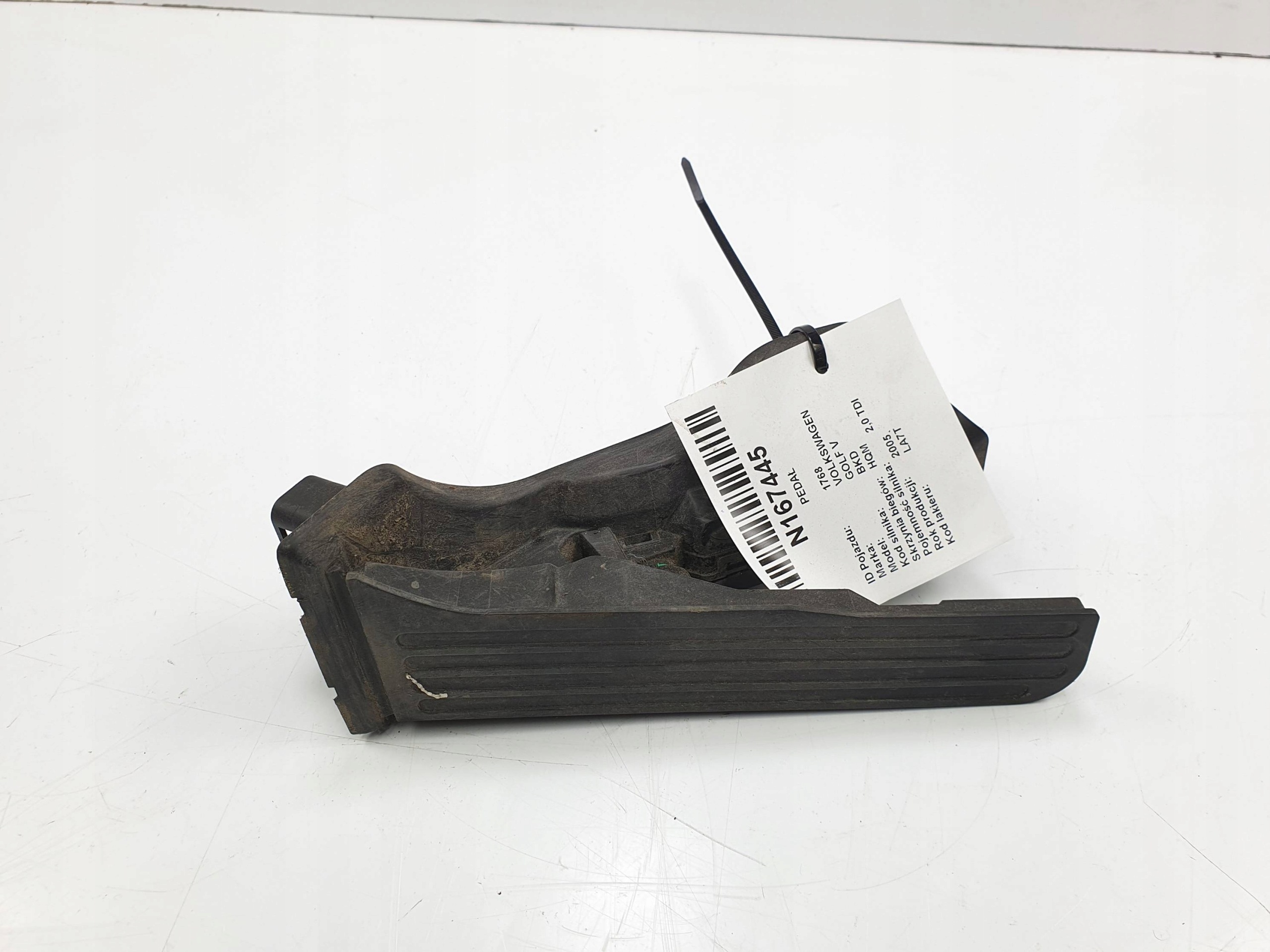 PEDAL 1K1723503M VOLKSWAGEN GOLF V
