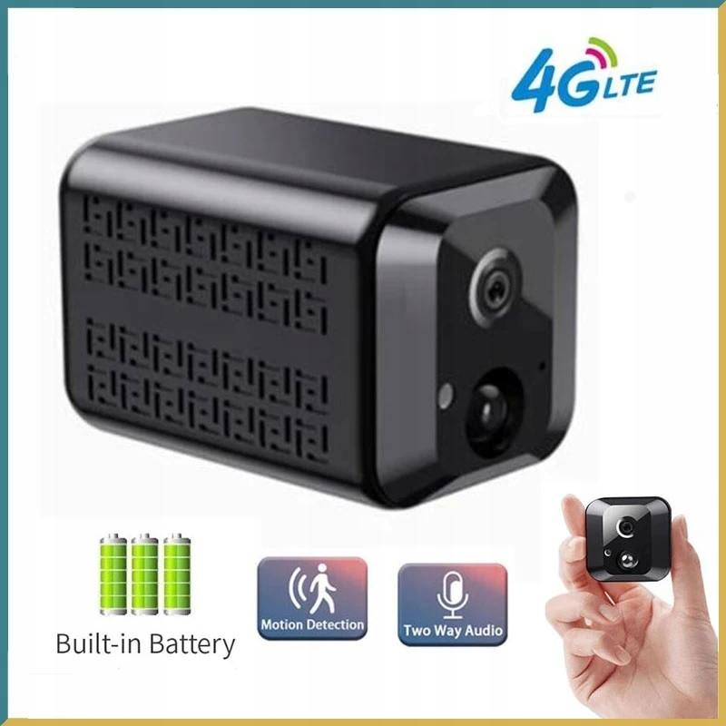 špionážní kamera na 4G Sim kartu s vestavěnou baterií