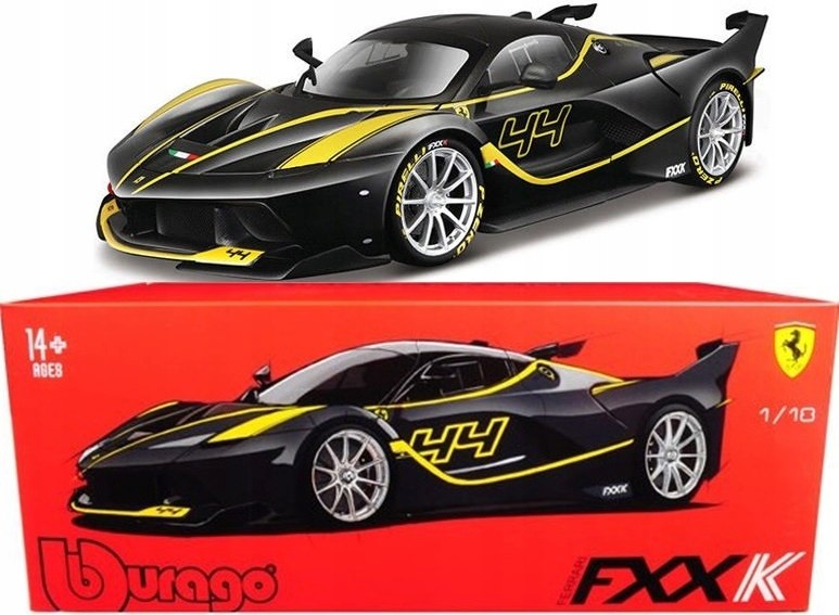 Ferrari Fxx-k 44 podpis 1:18 Bburago 16907