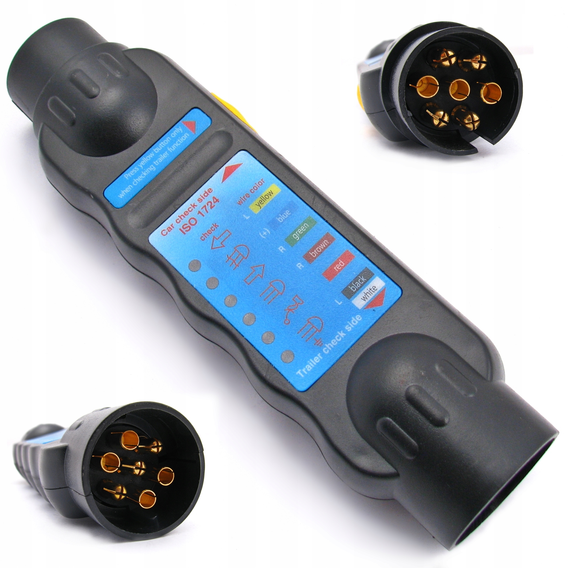 

Tester Gniazda Wtyczki Przyczepy Haka Miernik