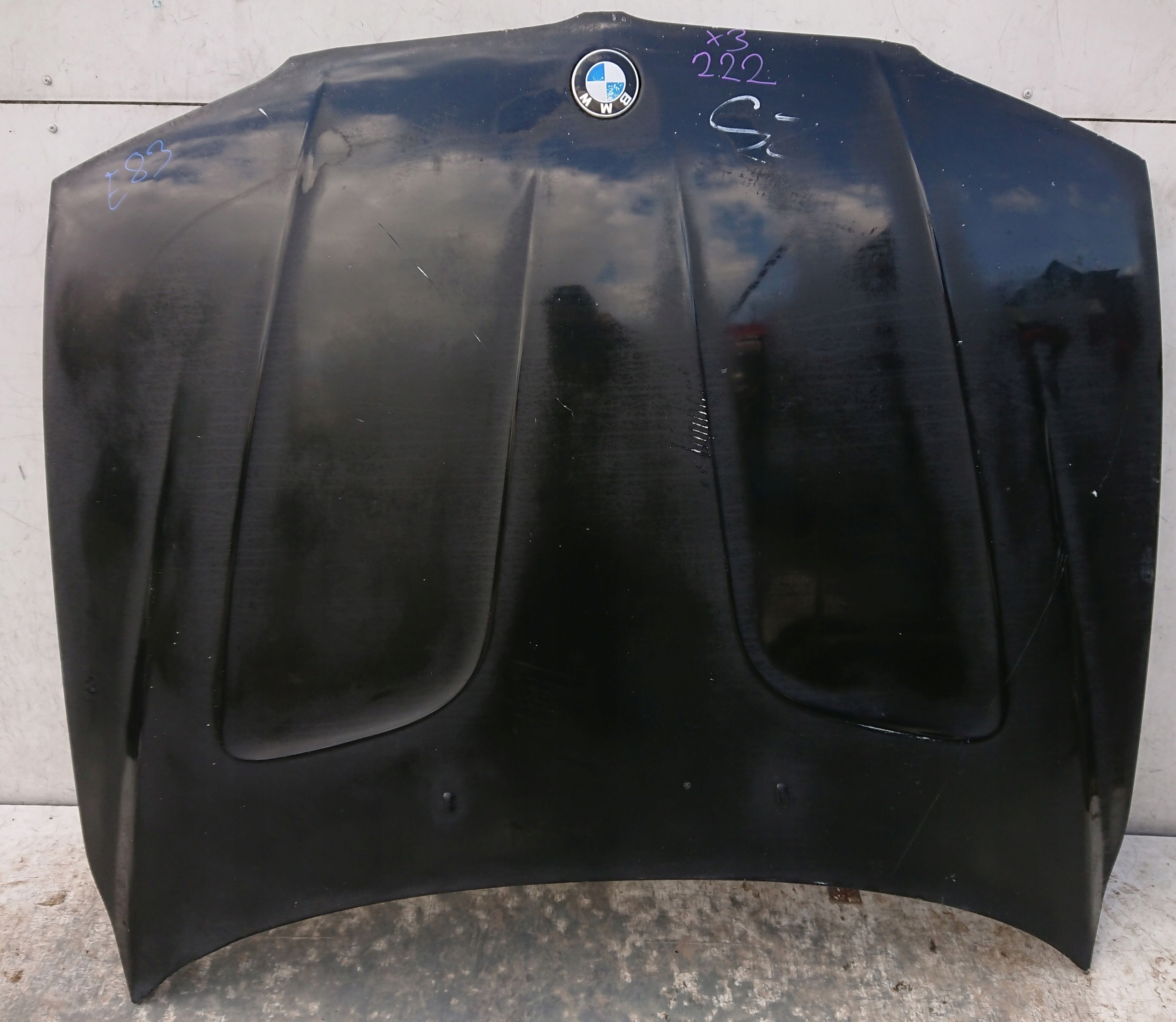 BMW X3 E83 03-10 kapota