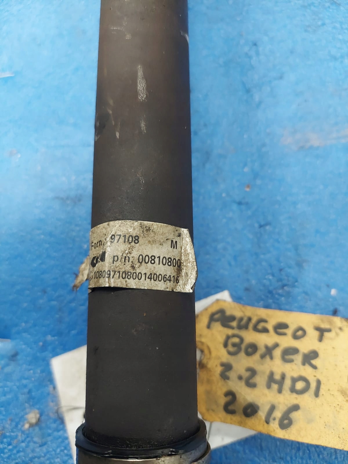 PEUGEOT BOXER left semi-axis 2.2 HDI 97108