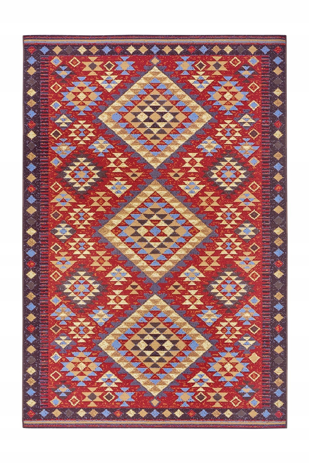 Koberec, běhoun do kuchyně 80 x 165 cm, protiskluzový, tradiční vzor