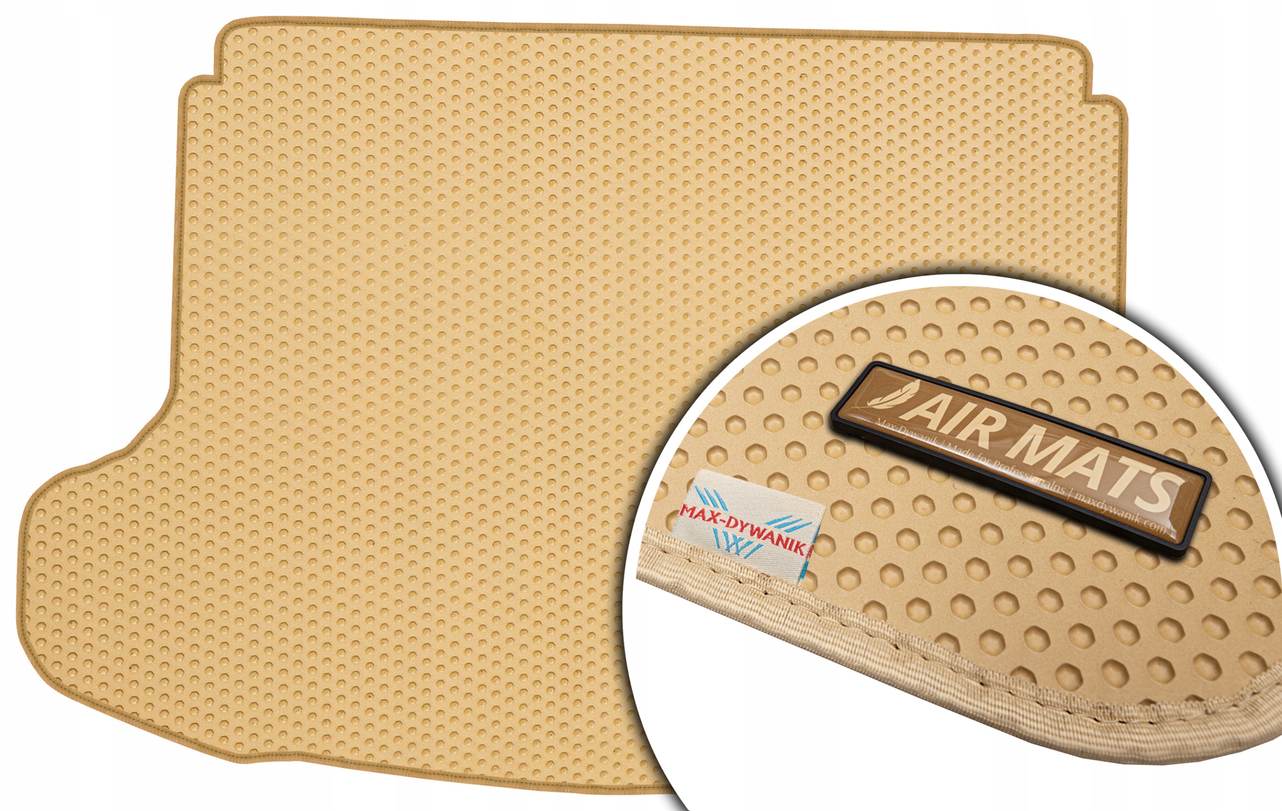 Hyundai i30 III Fastback 2018- Béžová rohož do kufru Eva Air Mats