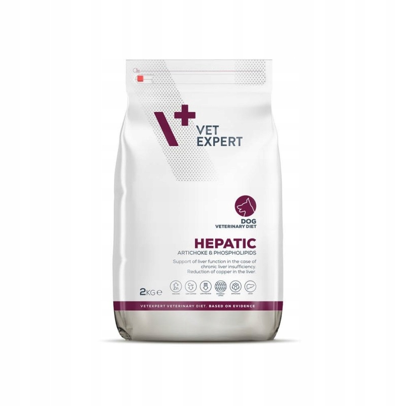 Levně 4T VetExpert Dietní Krmivo pro Psy Hepatic 2kg