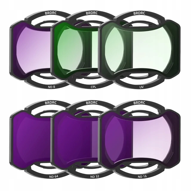 Šedý filtr ND8 ND16 ND32 ND64 Cpl Uv filtr pro Dji Avata 2