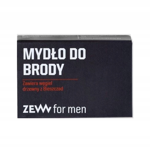 

Zew For Men Mydło do brody z węglem drzewnym