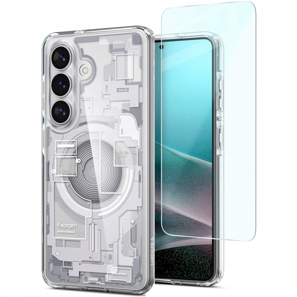 Etui Spigen Ultra Hybrid do MagSafe do Galaxy S26, stylowe szkło