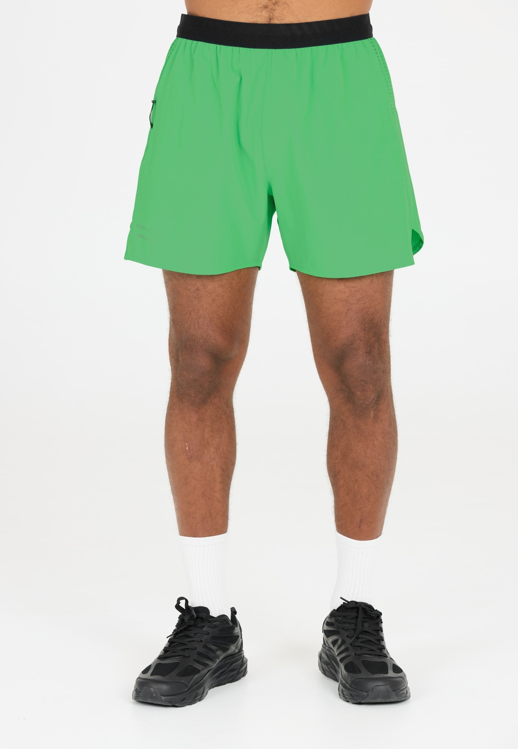 Spodenki do biegania męskie Endurance Letic S Jasnozielony