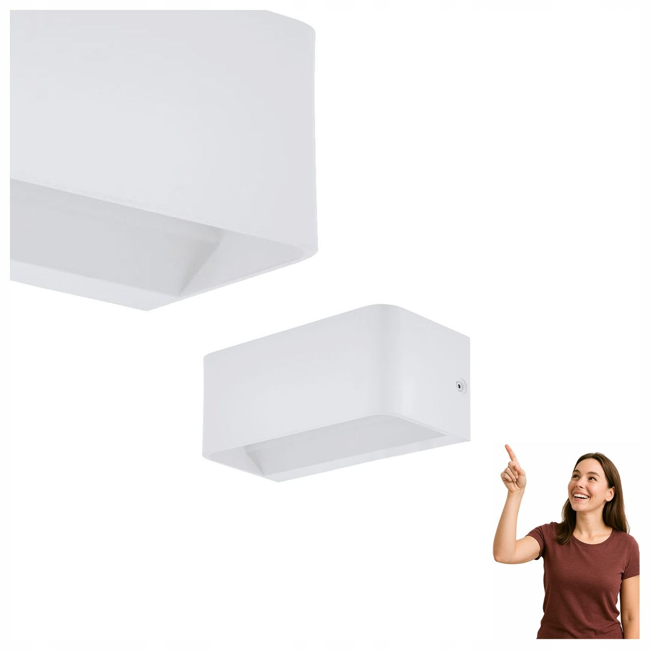 Led nástenná lampa 10W Sania 4 98422 Eglo