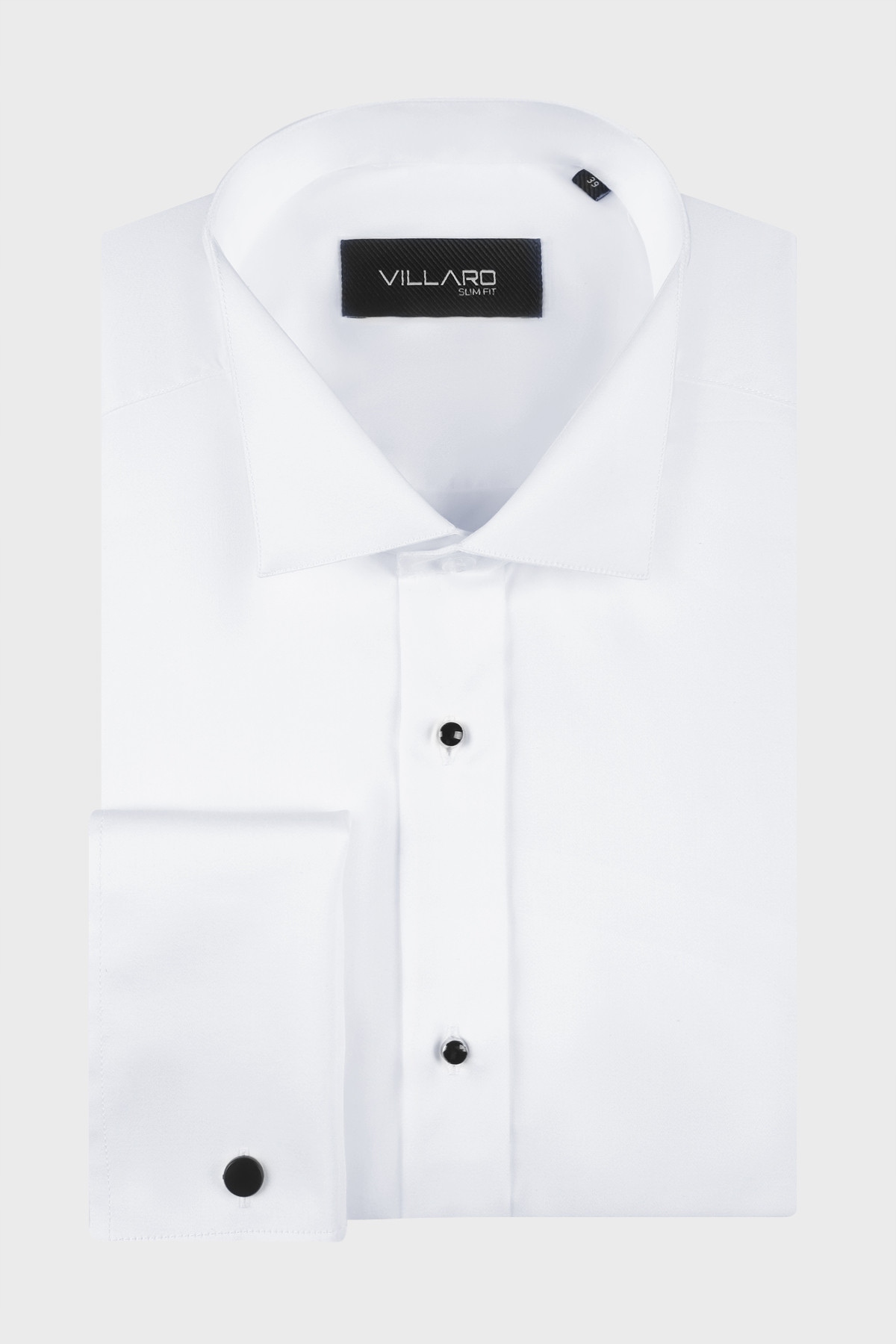 Bílá pánská smokingová košile 39-176/182 Slim Fit