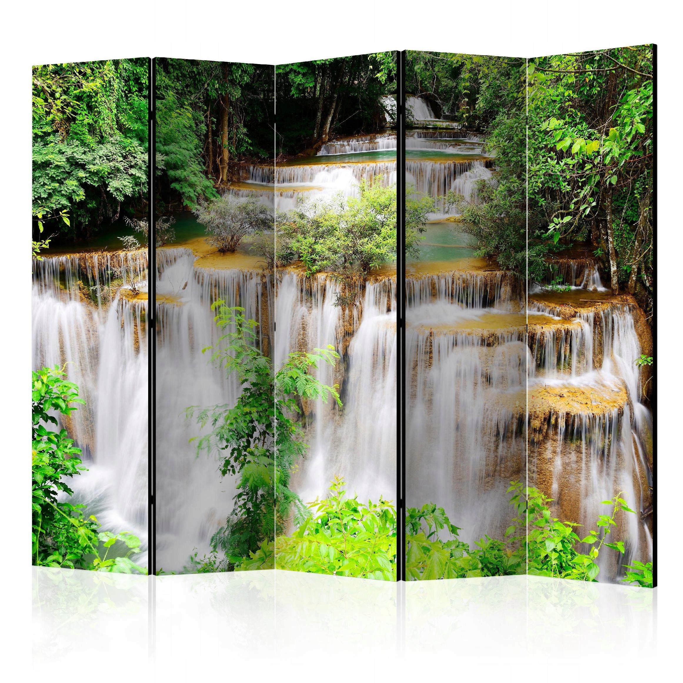 Paraván Pokojový Oboustranný Vodopád Stěna Salon Kadeřník Závěs 172x225