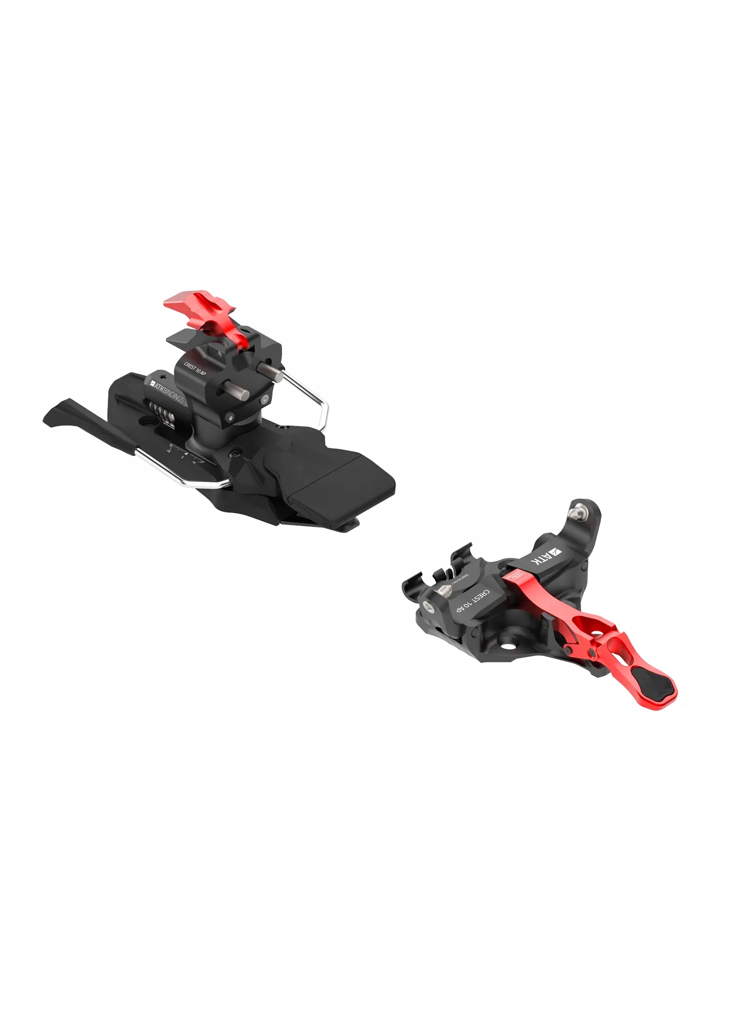 Skialpové vázání Atk Crest 10 červená/červená 97 mm