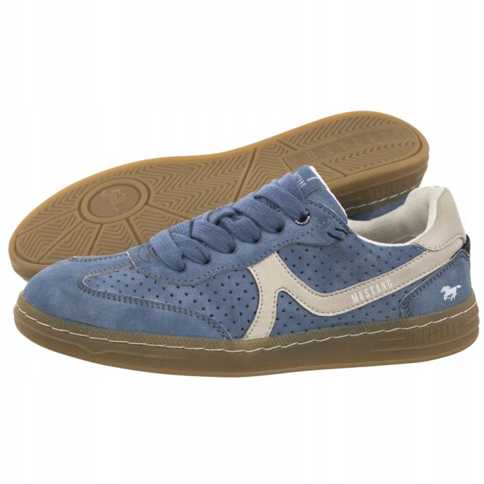 Dámské polobotky Mustang modré 1511-302-8