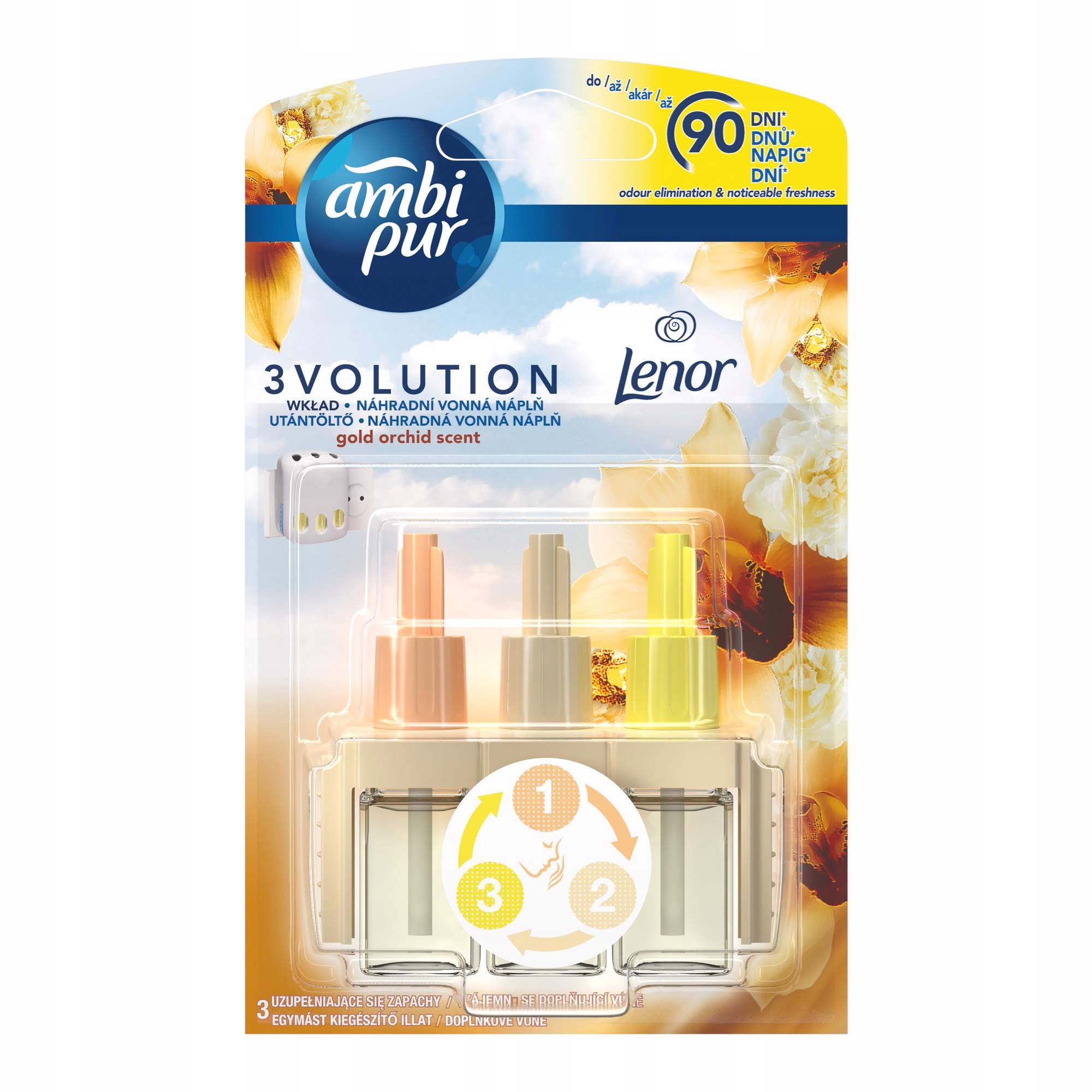 

Ambi Pur Odświeżacz Elektryk 3V Zapas Gold Orchid
