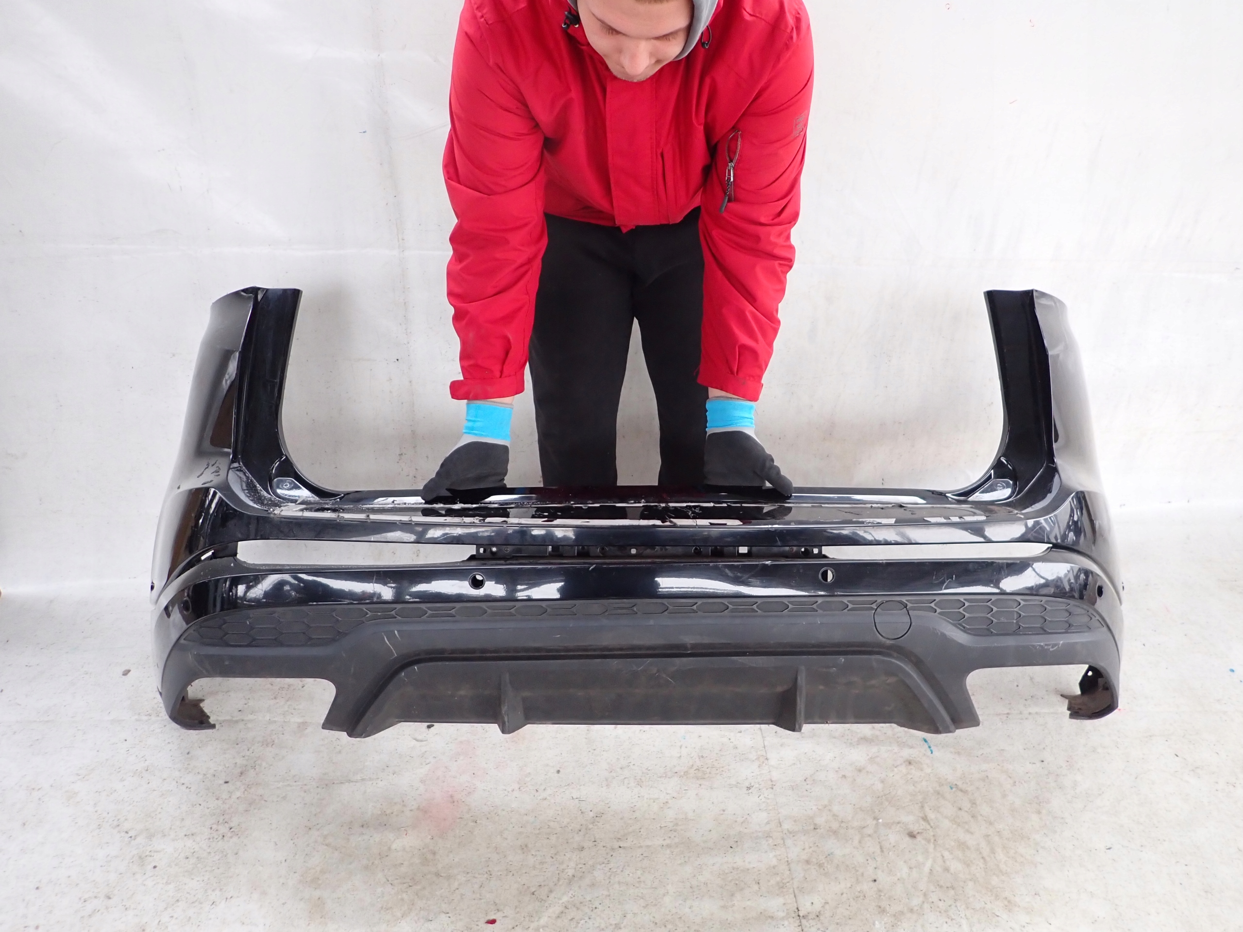 FORD EDGE II SPORT 16- bumper rear part rear PDC
