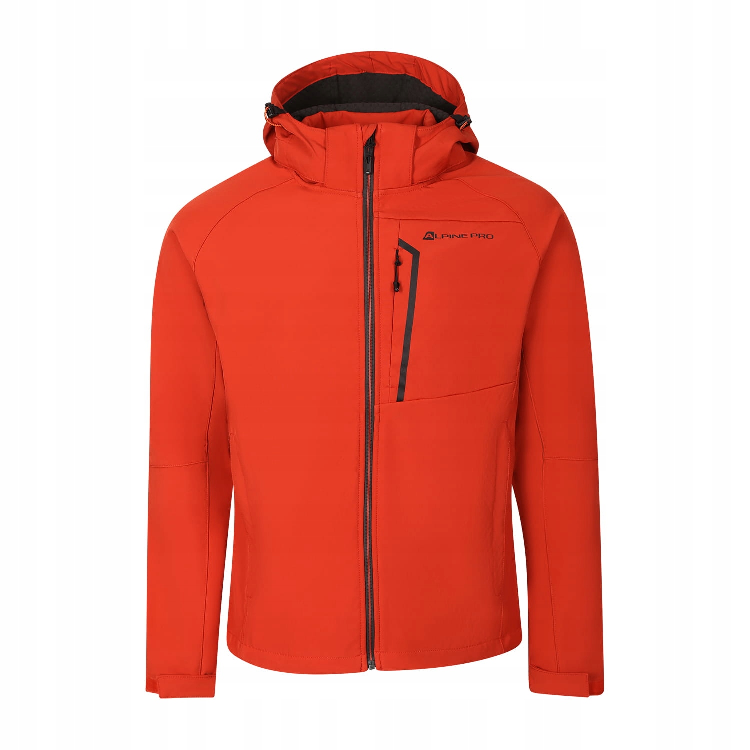 Kurtka trekkingowa męska softshell Alpine Pro Hoor k.ceglany r.XL
