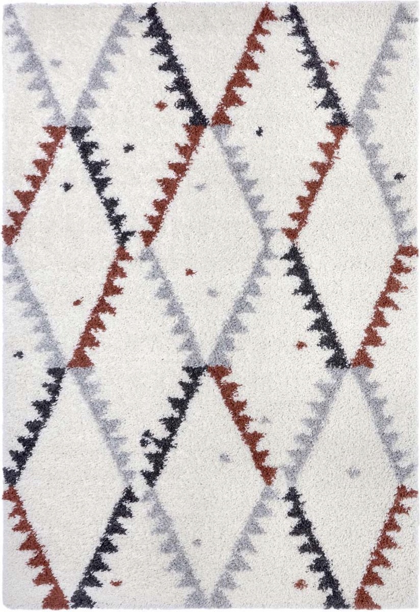 farebný koberec shaggy boho Mint Rugs 120 x 170 cm