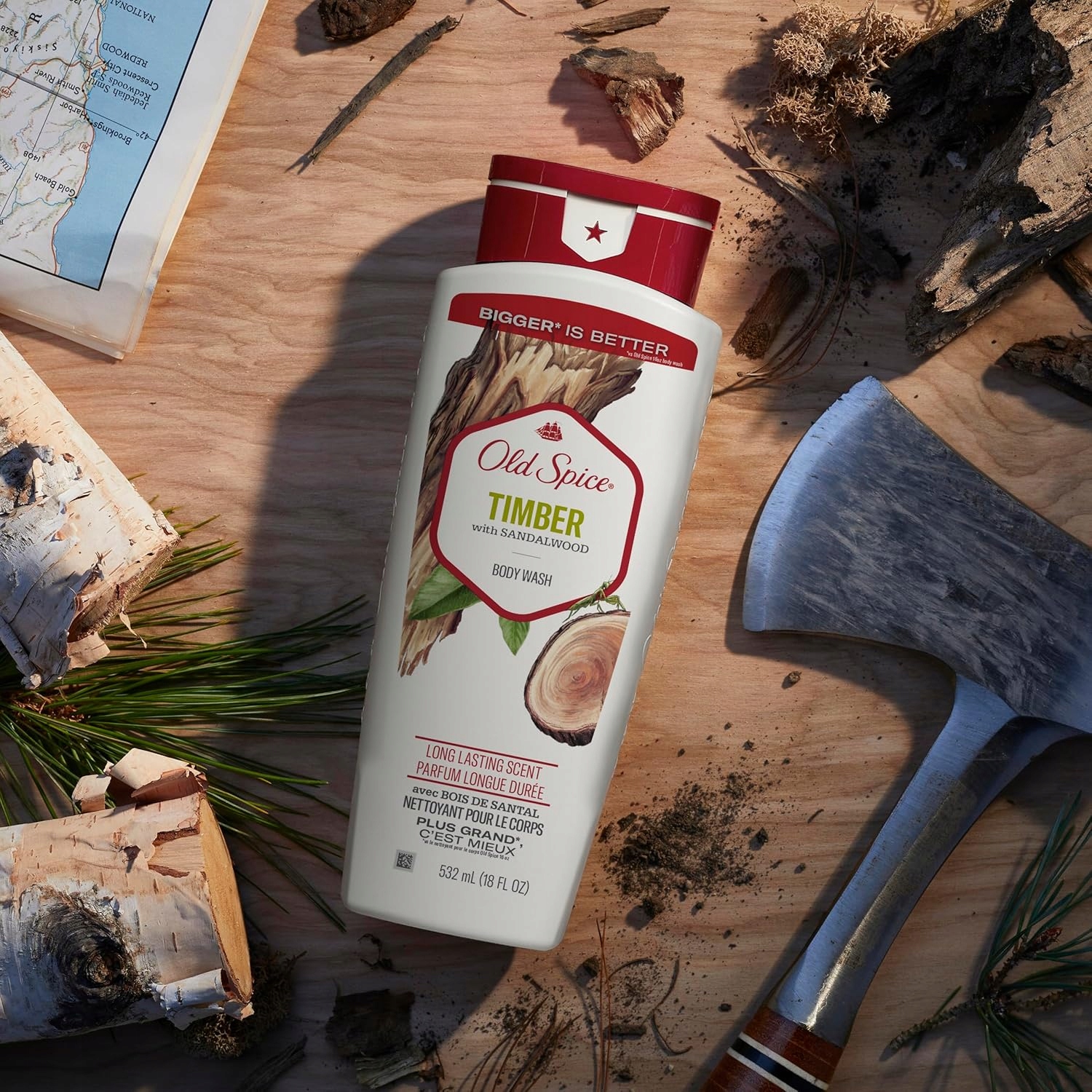 Sprchový Gel Old Spice Timber 532 ml z Usa