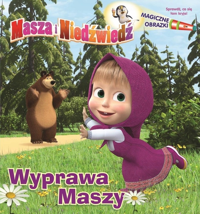 

Masza i niedźwiedź Magiczne obrazki latarka