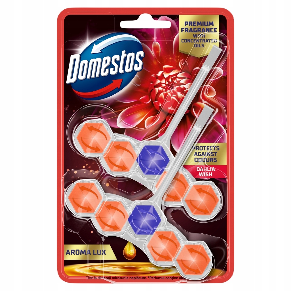 Domestos Závěsná Wc kostka Aroma Lux Dahlia 2x50 g