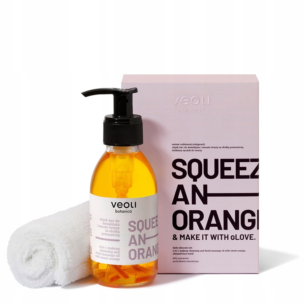 Veoli Botanica Squeeze An Orange Emulgující odličovací olej 132 ml