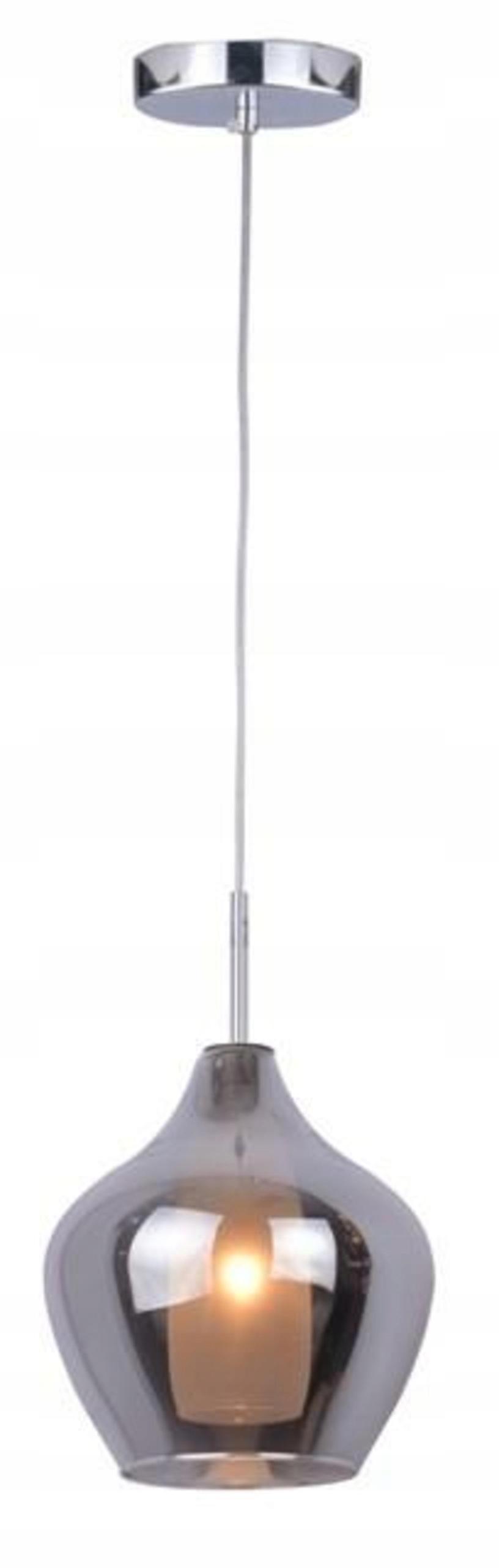 Závesné svietidlo AZzardo Amber Milano 1 chrome AZ2148 G9 1x40W IP20 16cm ch