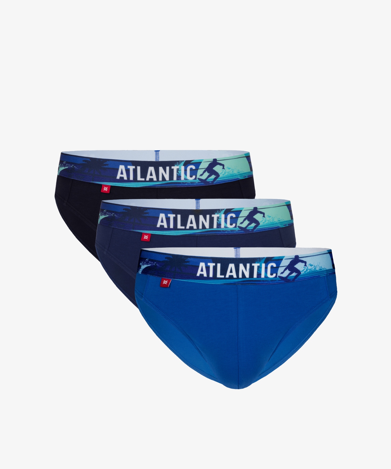 

3-PACK slipy majtki męskie bawełna Atlantic XXL