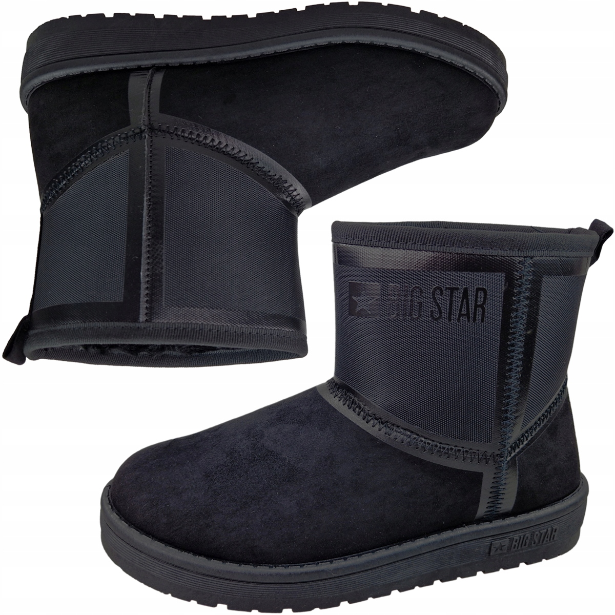 

Buty Big Star damskie botki czarne KK274614 37