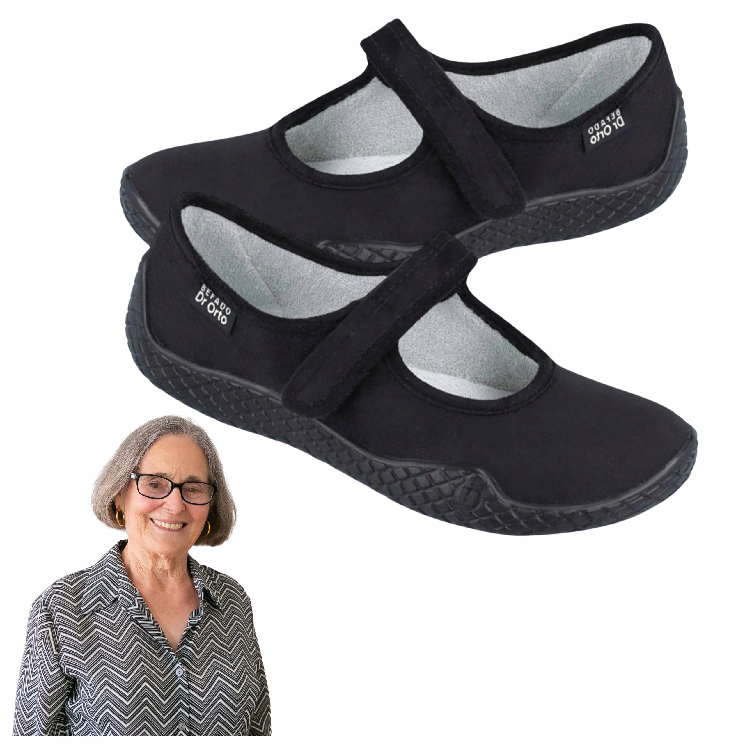 Ortopedické boty Dámské sandály Pohodlné Zdravotní obuv Řepka Dr Orto 39