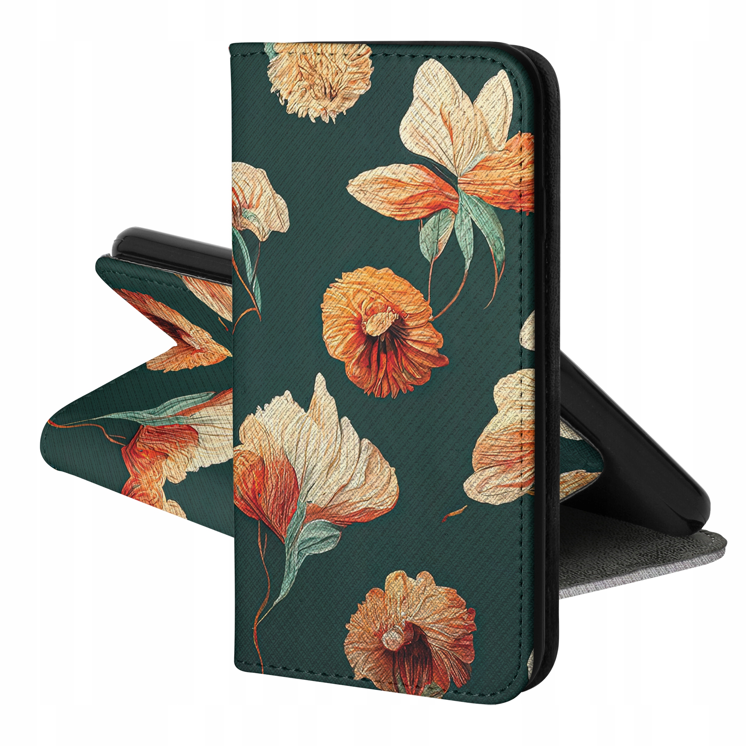 

Etui Magnet Do Samsung Galaxy M13 4G Flowers III