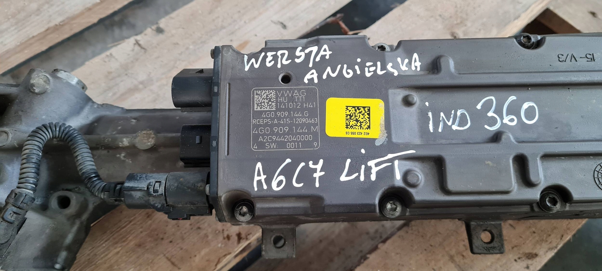 A6 C7 4G LIFT servo control module ANGLIK 4G2423105D 4G0909144M