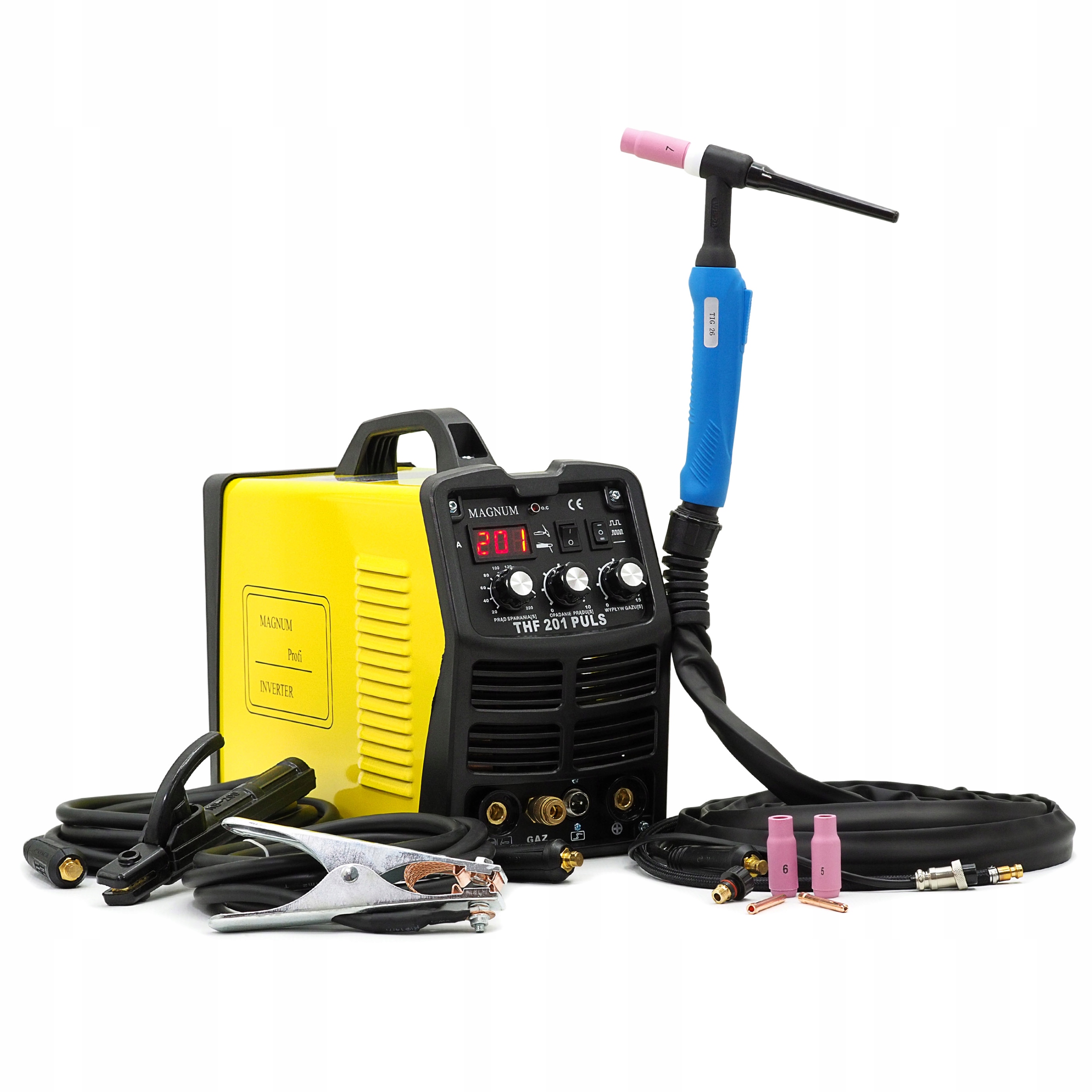 Spawarka inwertorowa Tig Magnum Thf 201P Digital