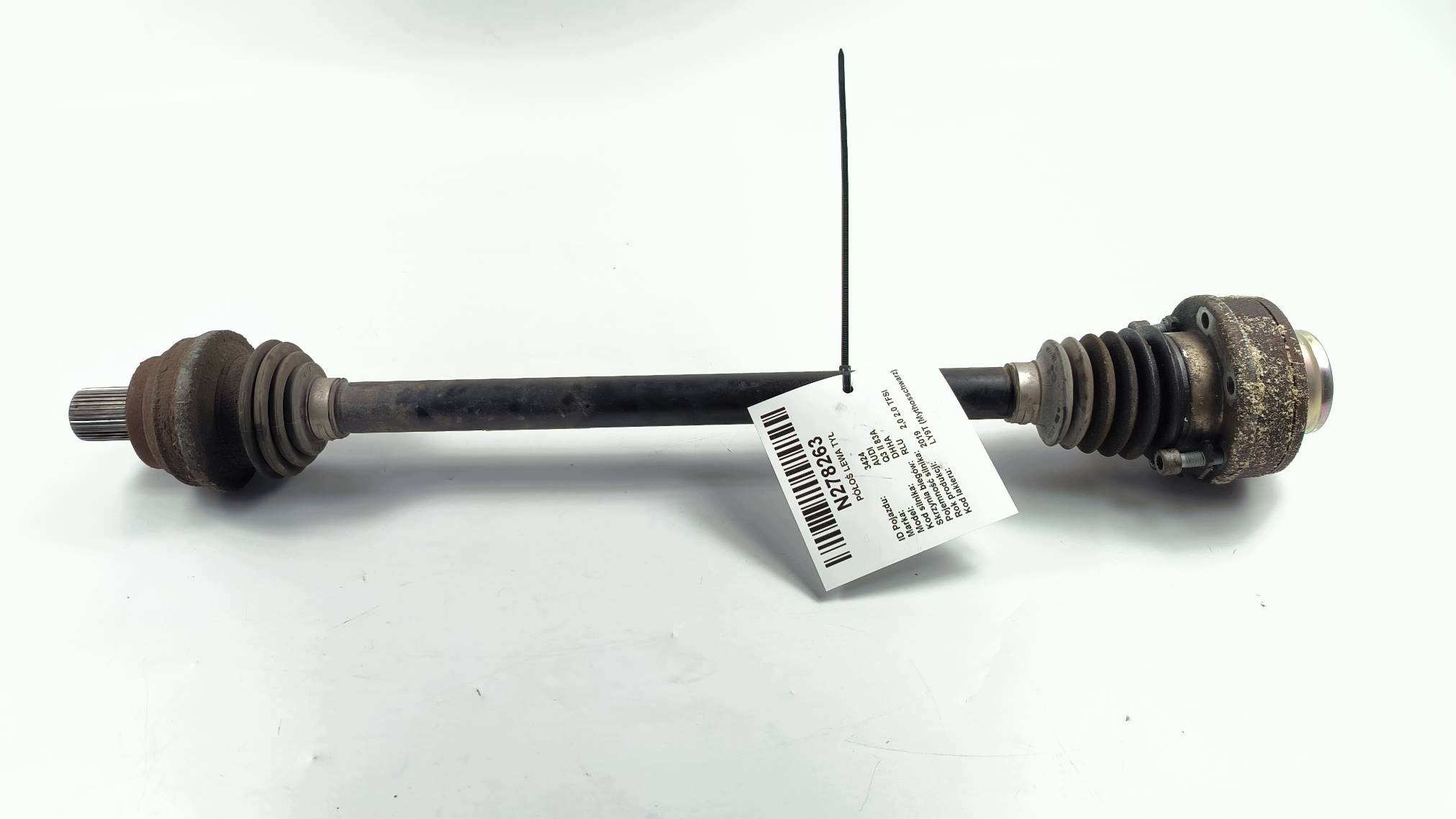 semi-axis left rear part 3Q0501203B AUDI Q3 II 83A