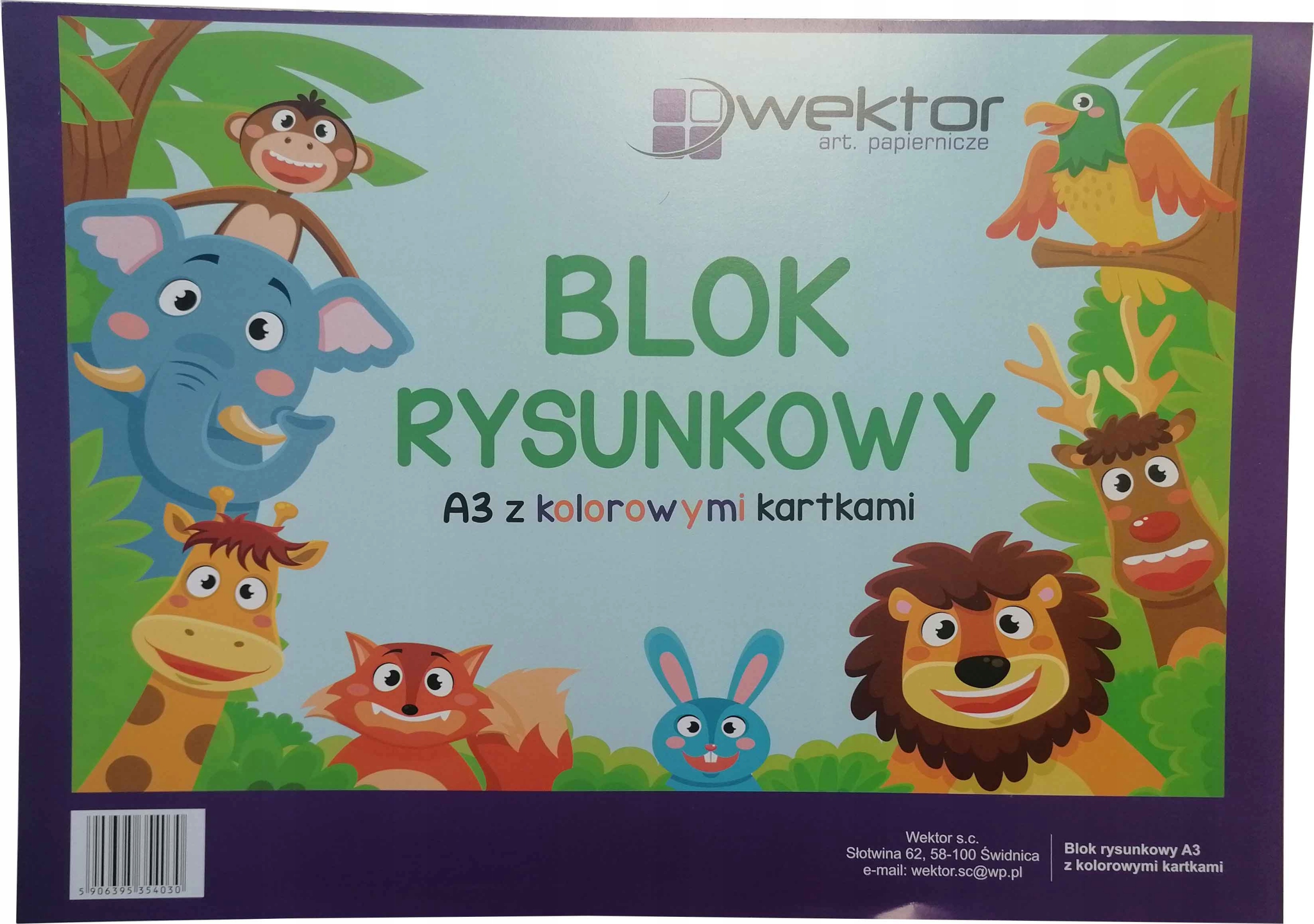 

Blok Rysunkowy A3 Kolor