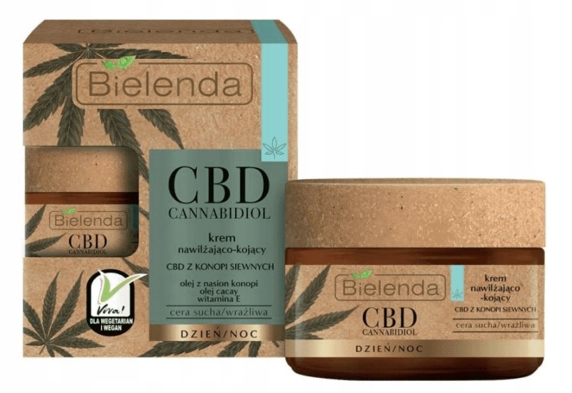 

Bielenda Cbd Krem nawilżająco-kojący z konopi 50ml